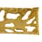 Gold Aluminum Contemporary Tray, Set of 2" 29", 23"